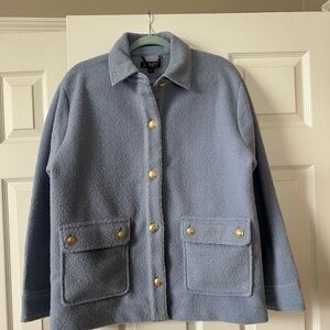 J. Crew Women's Blue Wool Jacket